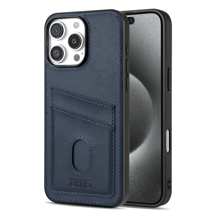 AZNS K1 Series Card Slot Business Phone Case, For iPhone 16e, For iPhone 16 Pro Max, For iPhone 16 Pro, For iPhone 16 Plus