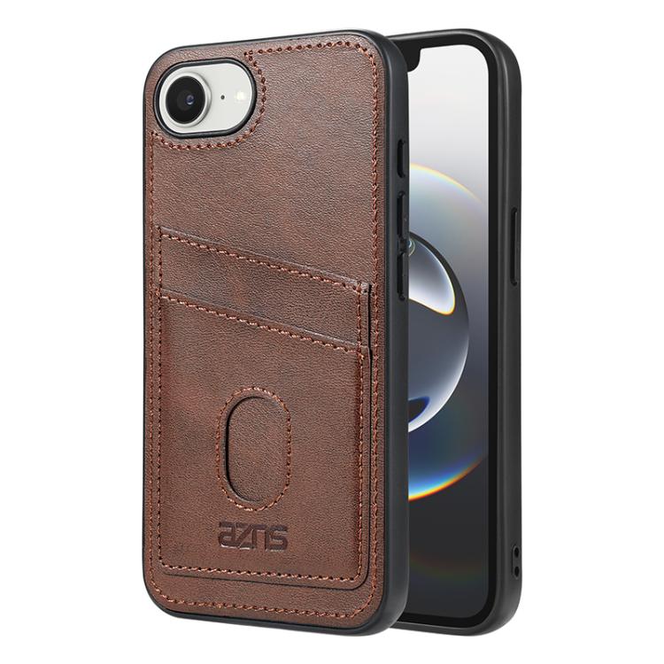 AZNS K1 Series Card Slot Business Phone Case, For iPhone 17e / 16e, For iPhone 17 Pro Max, For iPhone 17 Pro, For iPhone 17