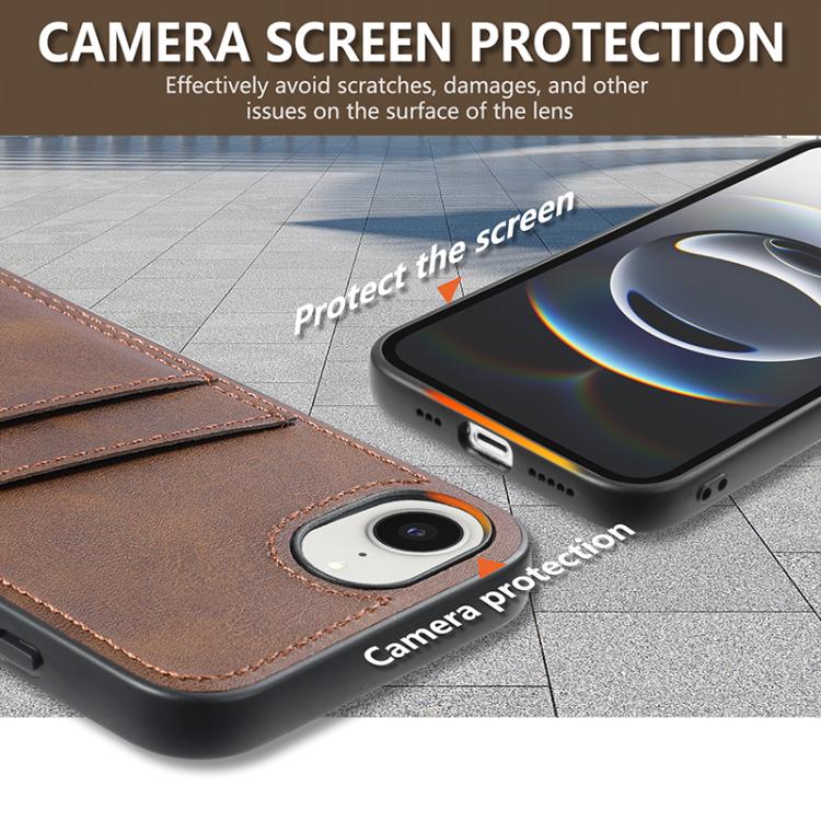 AZNS K1 Series Card Slot Business Phone Case, For iPhone 16e, For iPhone 16 Pro Max, For iPhone 16 Pro, For iPhone 16 Plus