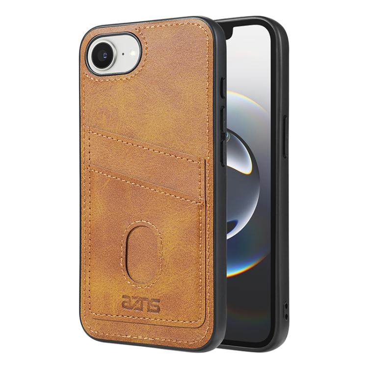 AZNS K1 Series Card Slot Business Phone Case, For iPhone 17e / 16e, For iPhone 17 Pro Max, For iPhone 17 Pro, For iPhone 17