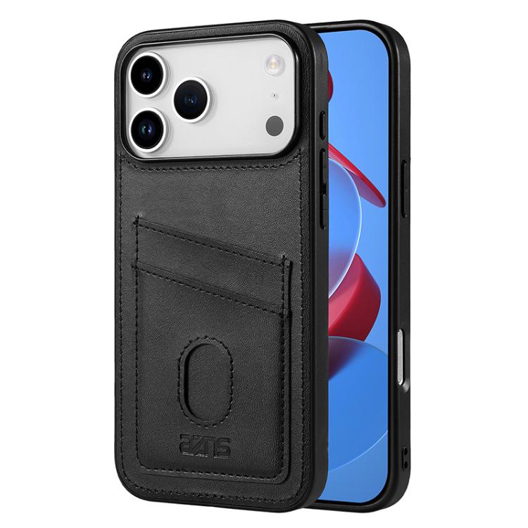 AZNS K1 Series Card Slot Business Phone Case, For iPhone 18 Pro / 17 Pro, For iPhone 18 Pro Max / 17 Pro Max, For iPhone 17e / 16e, For iPhone 17