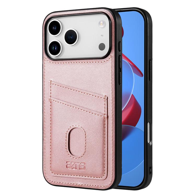 AZNS K1 Series Card Slot Business Phone Case, For iPhone 18 Pro / 17 Pro, For iPhone 18 Pro Max / 17 Pro Max, For iPhone 17e / 16e, For iPhone 17