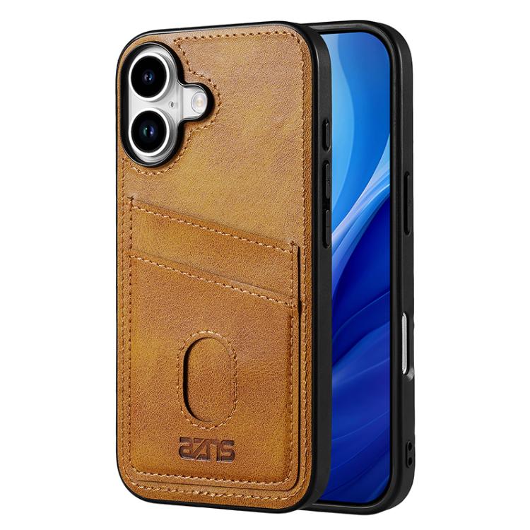 AZNS K1 Series Card Slot Business Phone Case, For iPhone 18 Pro / 17 Pro, For iPhone 18 Pro Max / 17 Pro Max, For iPhone 17e / 16e, For iPhone 17