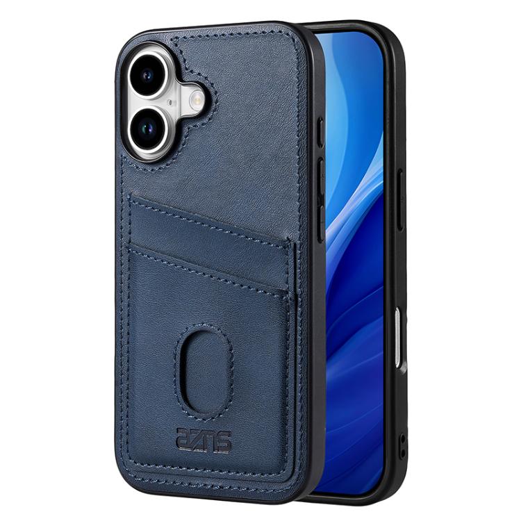AZNS K1 Series Card Slot Business Phone Case, For iPhone 17e / 16e, For iPhone 17 Pro Max, For iPhone 17 Pro, For iPhone 17