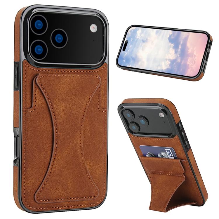 Ultra-thin Shockproof Phone Protective Case with Holder, For iPhone 17 Pro Max, For iPhone 17 Pro, For iPhone 17, For iPhone Air