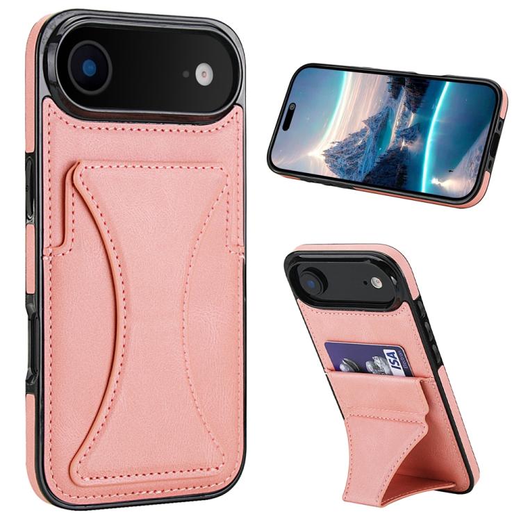 Ultra-thin Shockproof Phone Protective Case with Holder, For iPhone 18 Pro / 17 Pro, For iPhone 18 Pro Max / 17 Pro Max, For iPhone 17, For iPhone Air