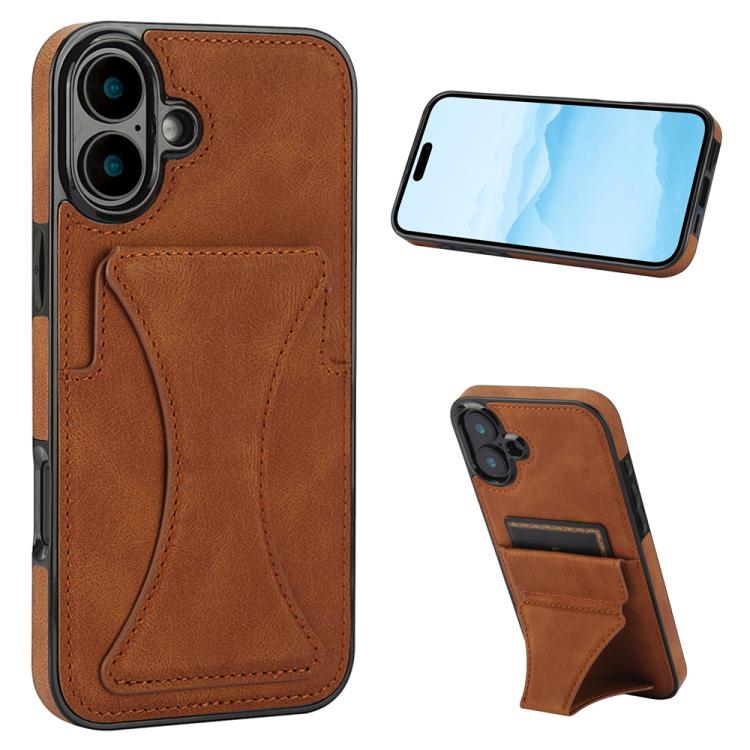 Ultra-thin Shockproof Phone Protective Case with Holder, For iPhone 18 Pro / 17 Pro, For iPhone 18 Pro Max / 17 Pro Max, For iPhone 17, For iPhone Air