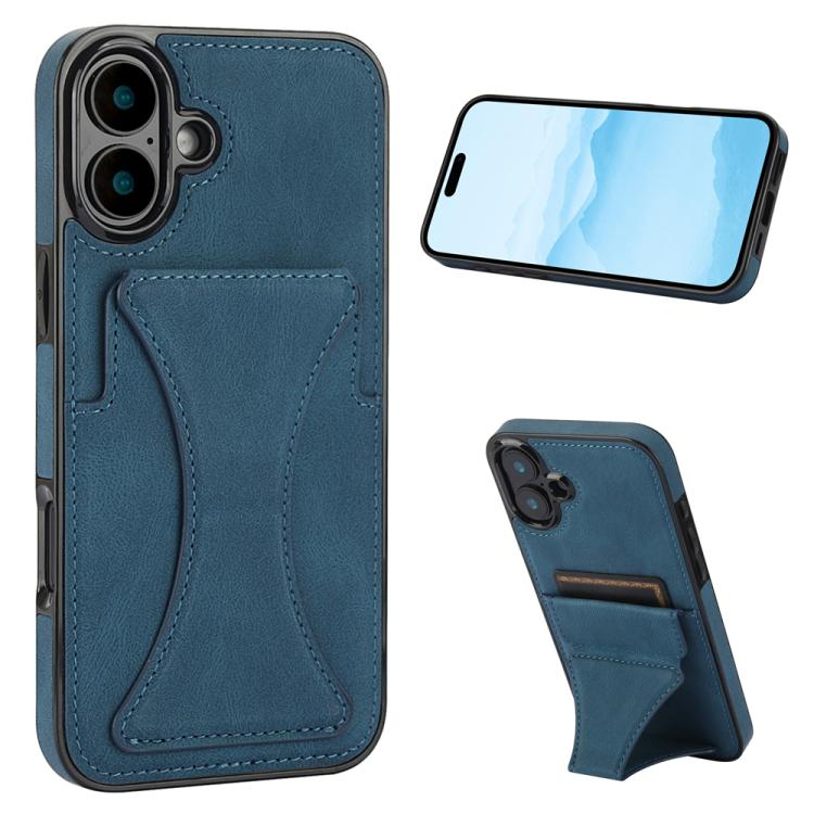Ultra-thin Shockproof Phone Protective Case with Holder, For iPhone 18 Pro / 17 Pro, For iPhone 18 Pro Max / 17 Pro Max, For iPhone 17, For iPhone Air
