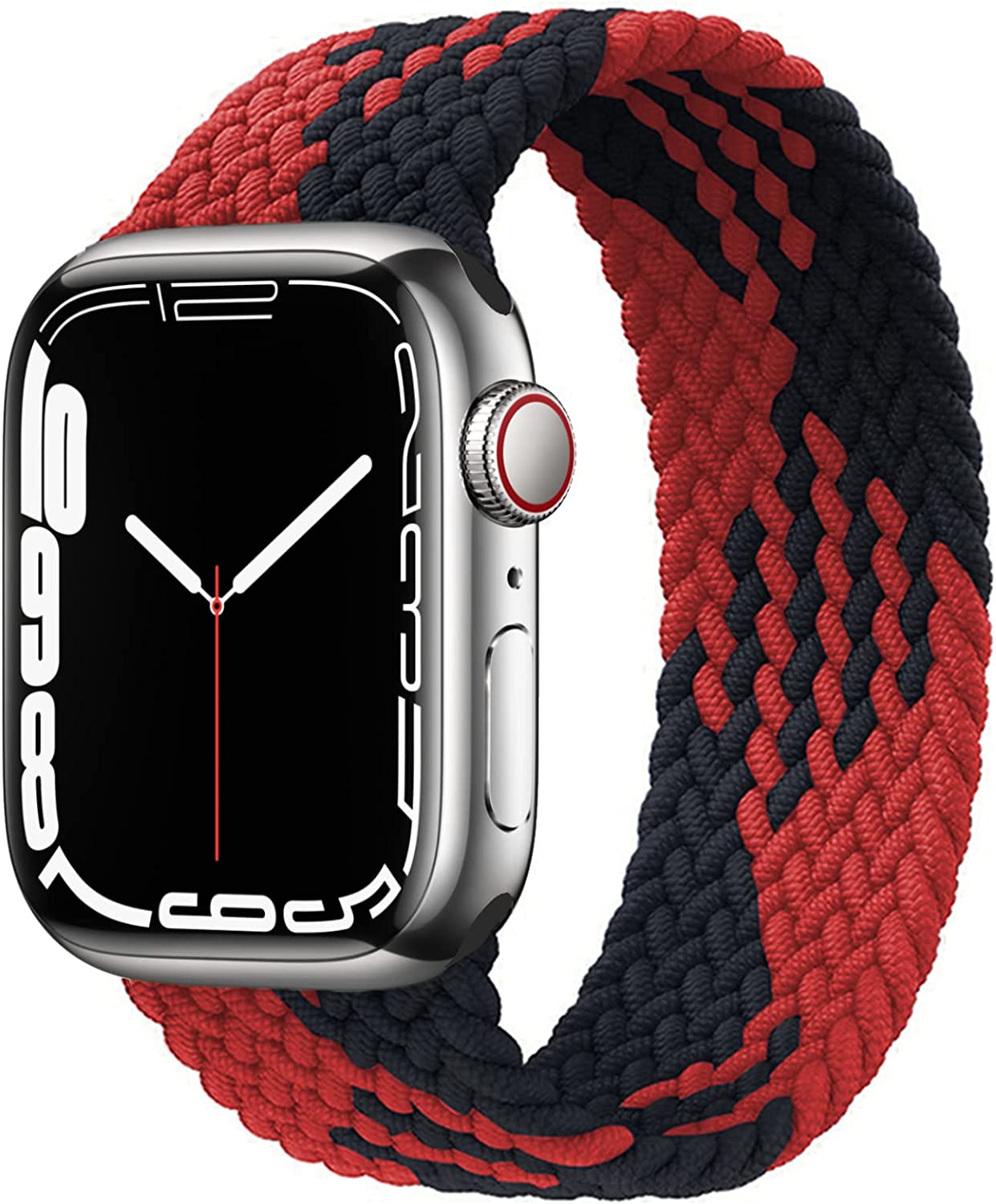 Mixed Color Nylon Braided Single Loop Band For Apple Watch