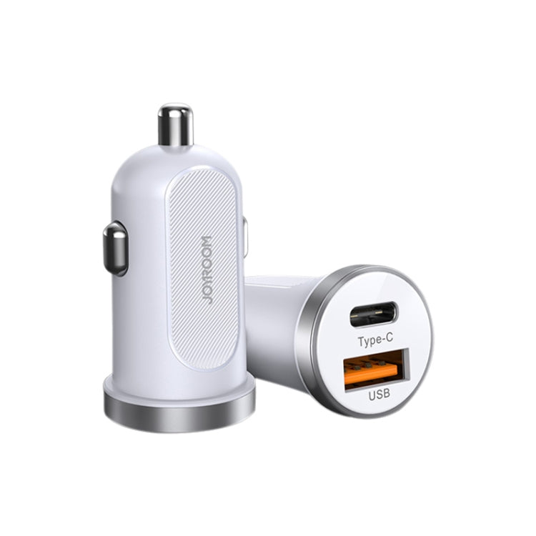 JOYROOM 30W Mini PD+QC3.0 Dual-port Car Charger C-A08