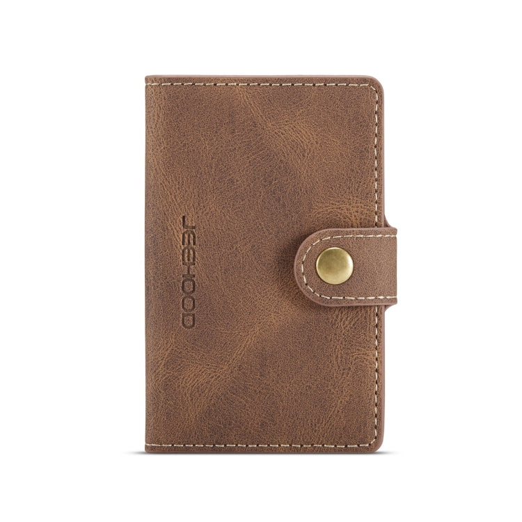 JEEHOOD Retro Magnetic Detachable Wallet Case iPhone 12 Pro Max