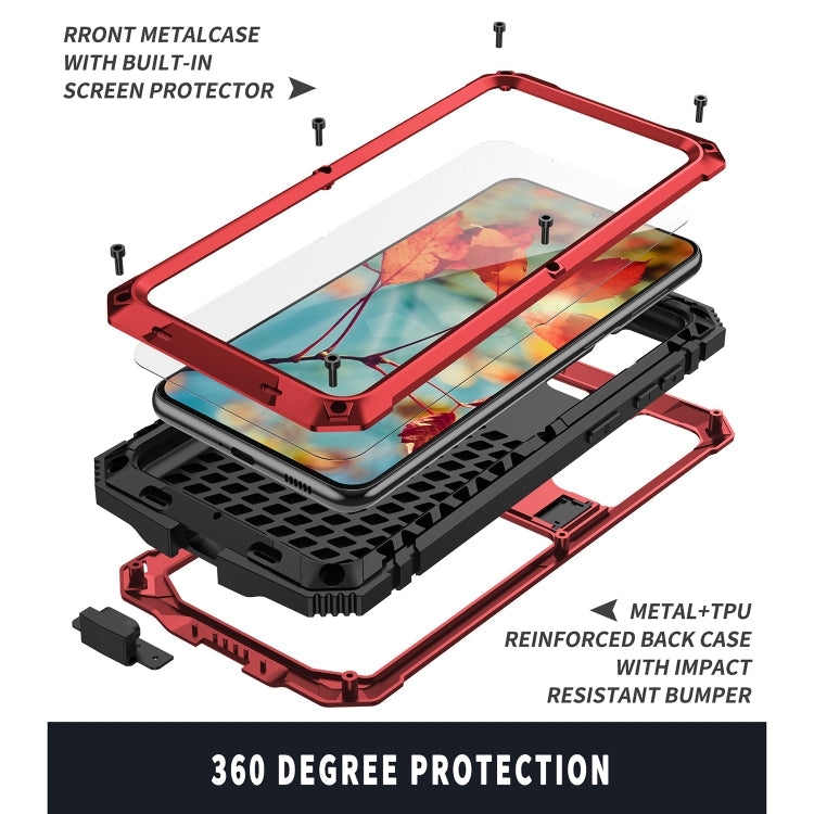 R-JUST KickStand Metal Protective Case Samsung S21+