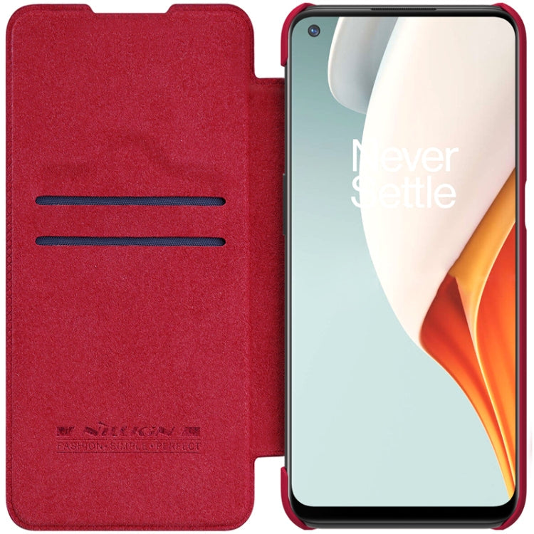 NILLKIN QIN Pro Flip Leather Case OnePlus Nord N100