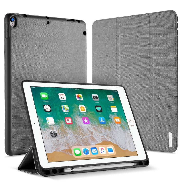 DUX DUCIS Domo Flip Magnetic Leather Case with Pen Slot iPad Air 10.5  / iPad Pro 10.5