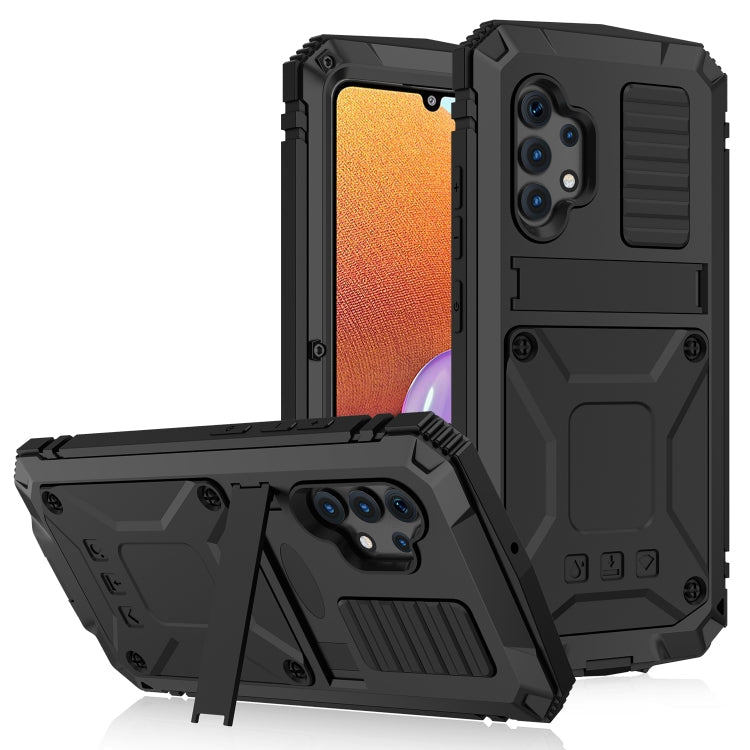 R-JUST KickStand Metal Protective Case Samsung A32 4G