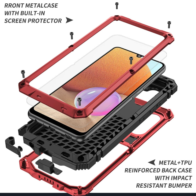 R-JUST KickStand Metal Protective Case Samsung A32 4G