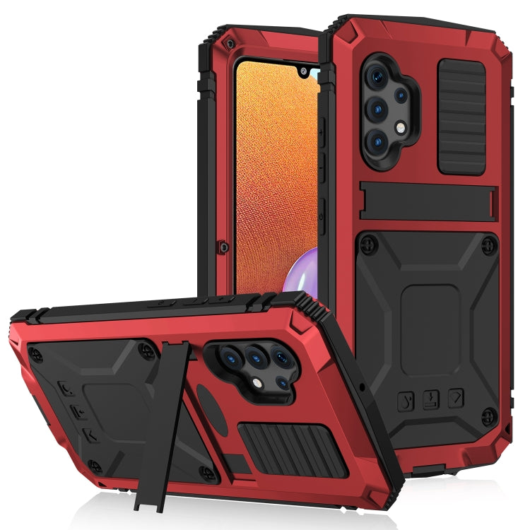 R-JUST KickStand Metal Protective Case Samsung A32 4G