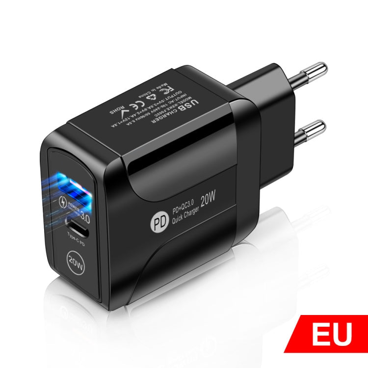 FLOVEME 20W PD QC3.0 Fast Charger 210BL2007 EU Plug