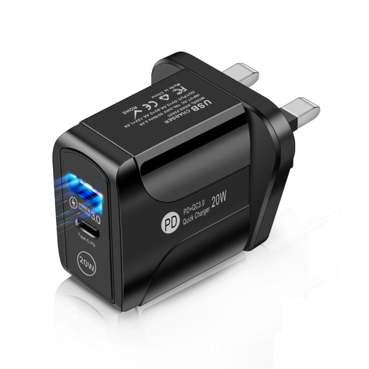 FLOVEME 20W PD QC3.0 Fast Charger 210BL2007 UK Plug