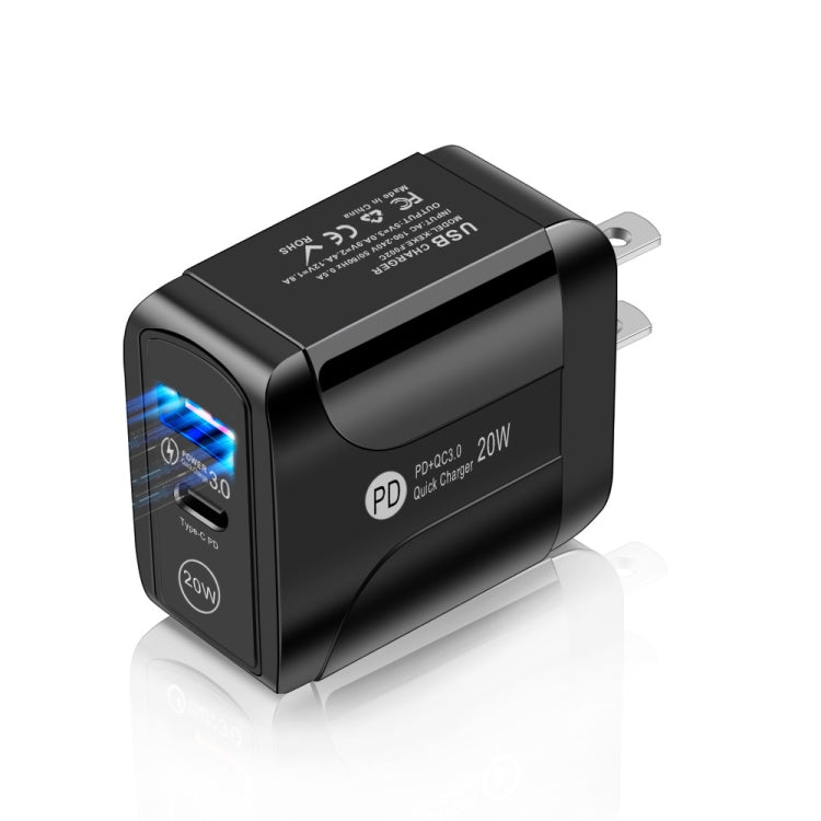 FLOVEME 20W PD QC3.0 Fast Charger 210BL2007 US Plug