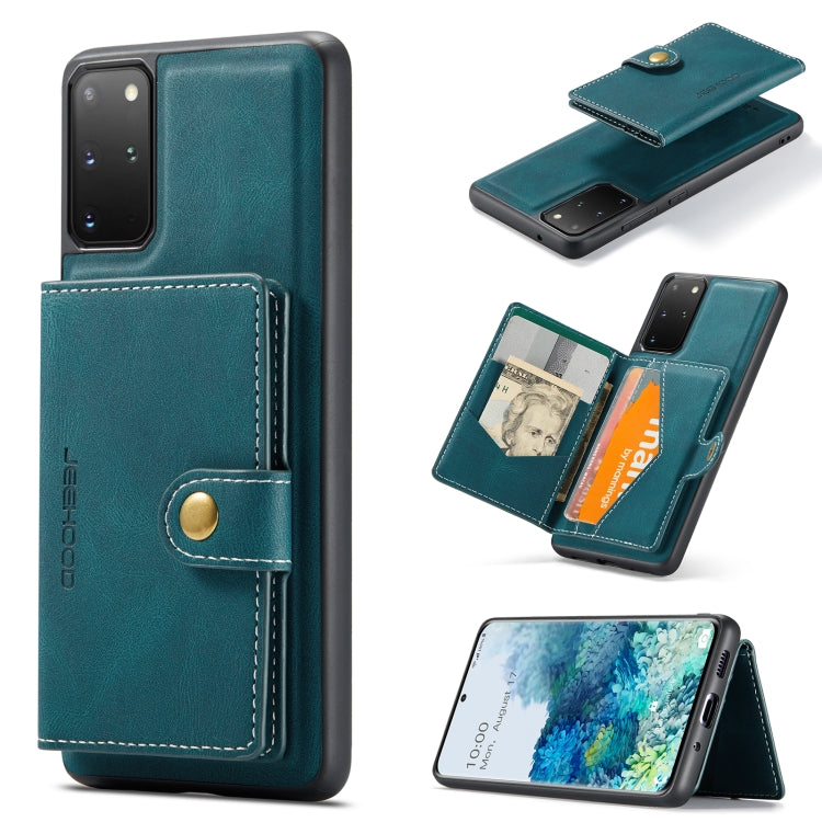 JEEHOOD Retro Magnetic Detachable Wallet Case Samsung S20+