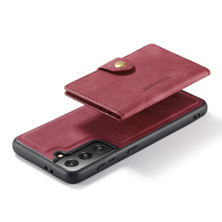JEEHOOD Retro Magnetic Detachable Wallet Case Samsung S21 Fe