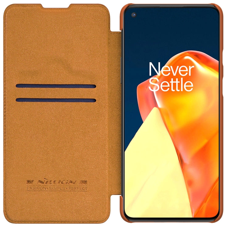 NILLKIN QIN Pro Flip Leather Case OnePlus 9R