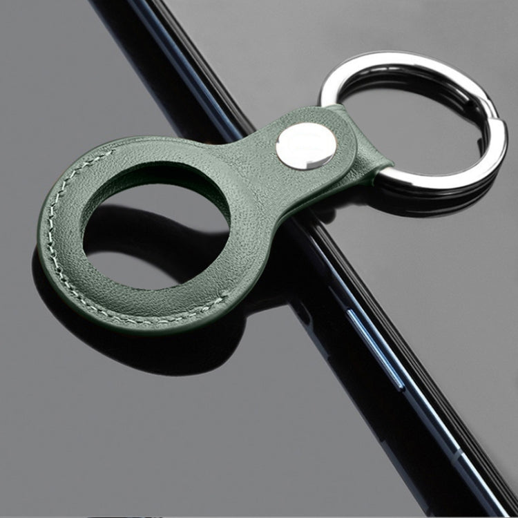 Mutural Leather Protective Case with Key Ring AirTag