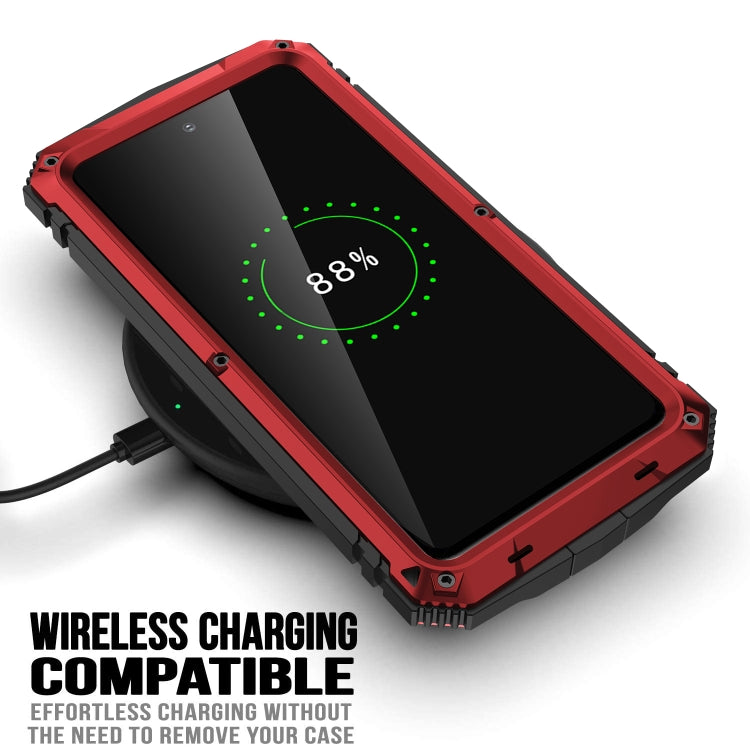 R-JUST KickStand Metal Protective Case Samsung S21 FE