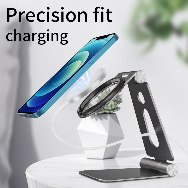R-JUST Magsafe Dual-axis Folding Wireless Charging Stand Holder SJ11