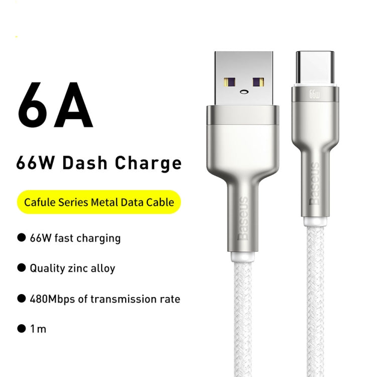 Baseus Cafule Series 66W USB to Type-C Metal 1m Data Cable