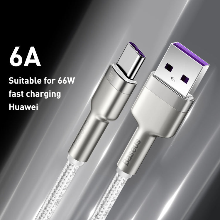 Baseus Cafule Series 66W USB to Type-C Metal 1m Data Cable