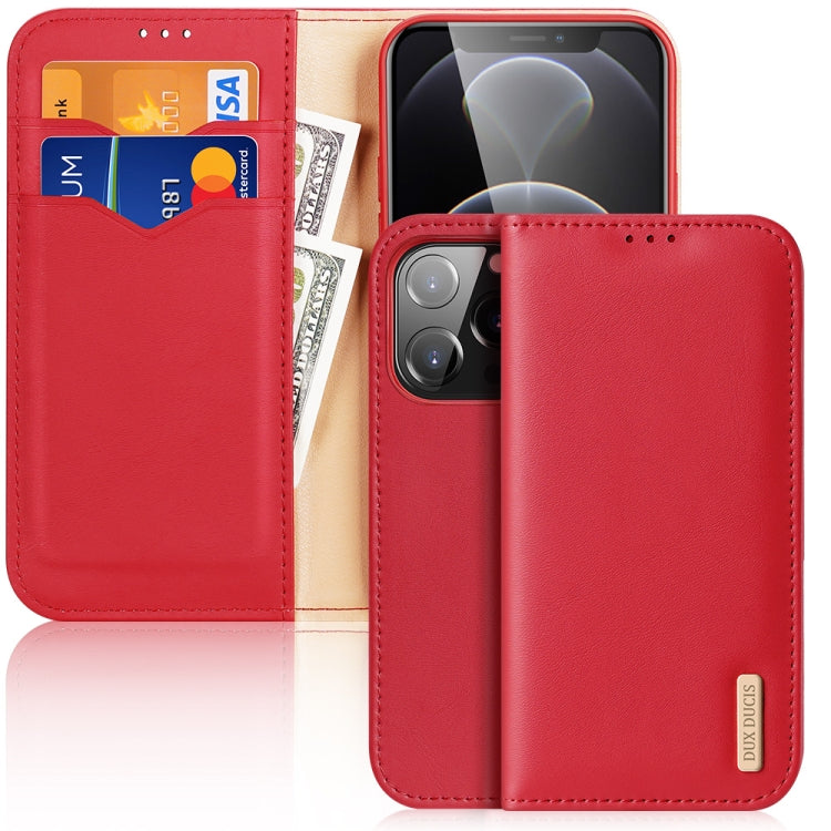 DUX DUCIS Hivo Leather Flip Case iPhone 13 Pro
