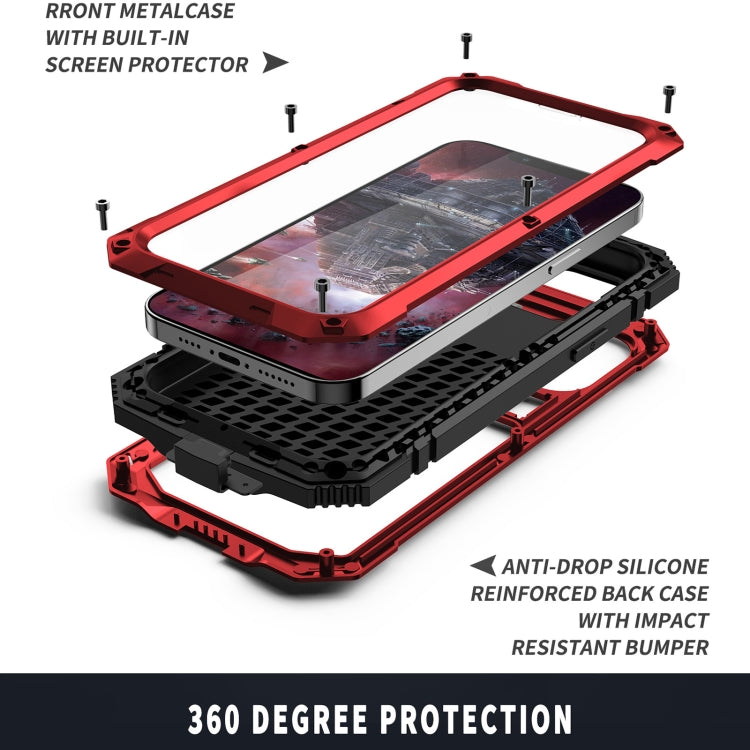 R-JUST KickStand Metal Protective Case iPhone 13 mini