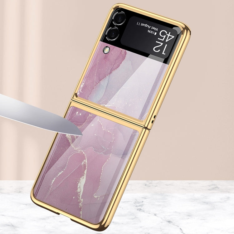 GKK Electroplating Painted Glass Case Samsung Z Flip3