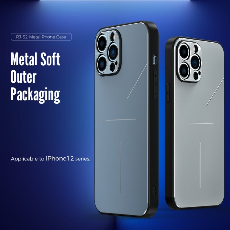 R-JUST 3-Line Style Metal Protective Case iPhone 12