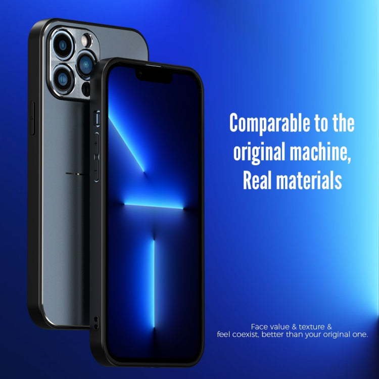 R-JUST 3-Line Style Metal Protective Case iPhone 12 Pro Max