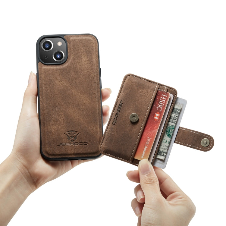 JEEHOOD Anti-theft Brush Magnetic Case iPhone 13