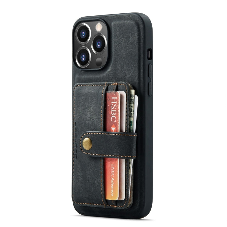 JEEHOOD Anti-theft Brush Magnetic Case iPhone 13 Pro