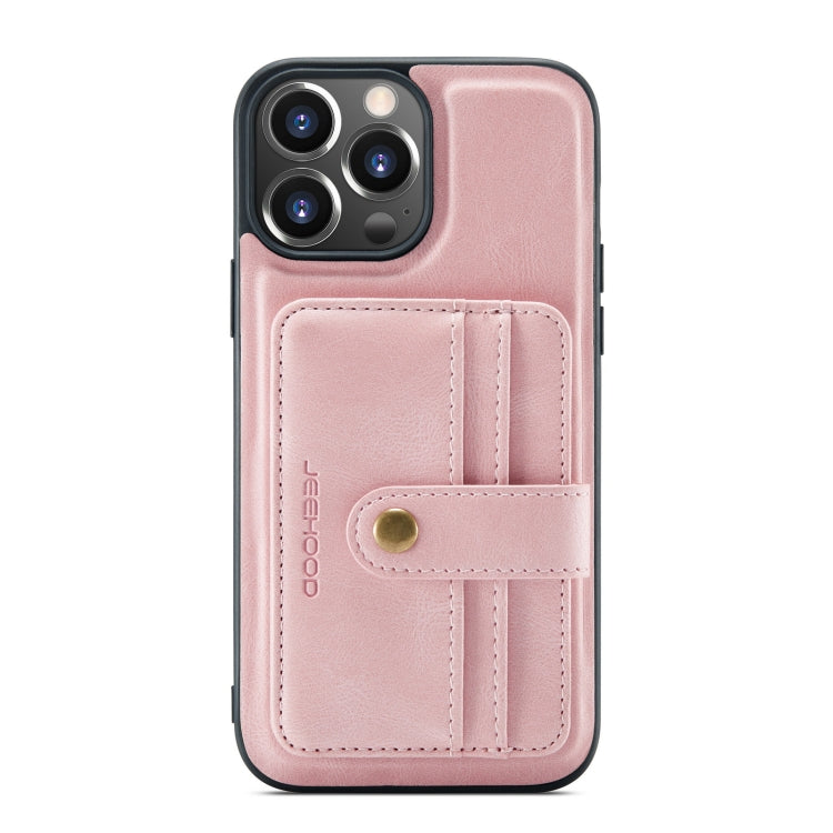 JEEHOOD Anti-theft Brush Magnetic Case iPhone 13 Pro