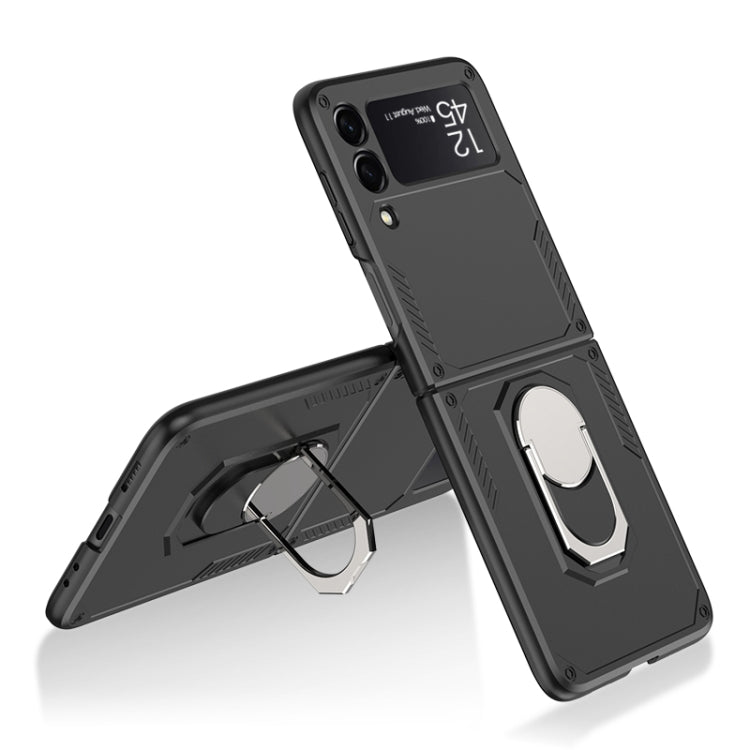 GKK Foldable Armor Case with Ring Samsung Z Flip3