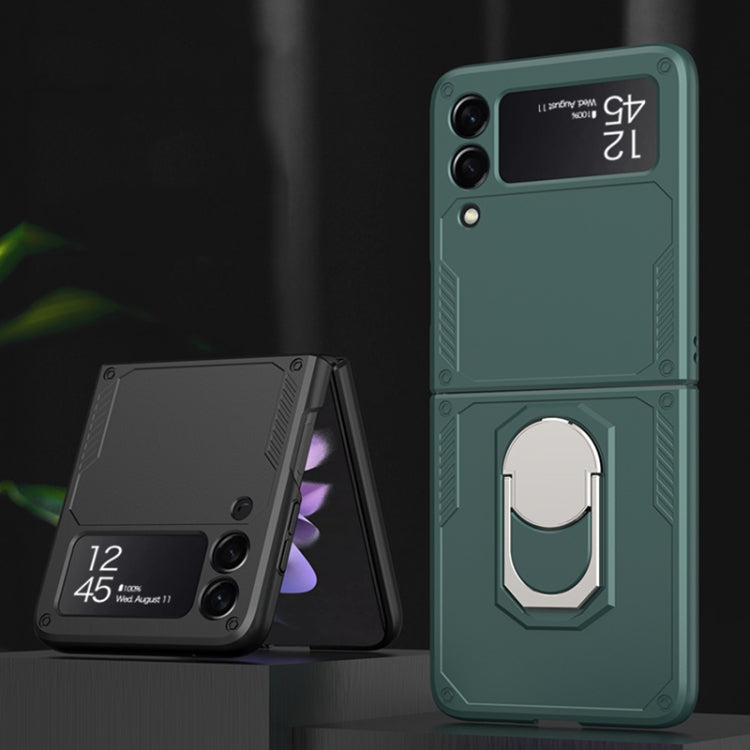 GKK Foldable Armor Case with Ring Samsung Z Flip3