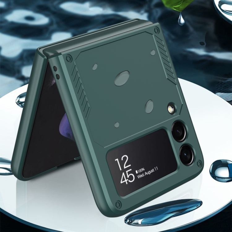 GKK Foldable Armor Case with Ring Samsung Z Flip3