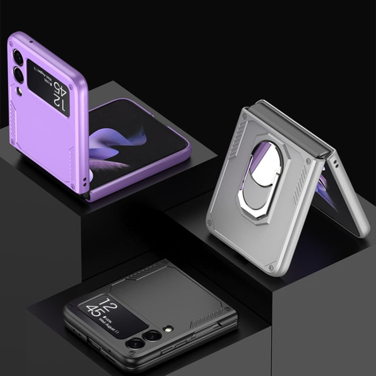 GKK Foldable Armor Case with Ring Samsung Z Flip3
