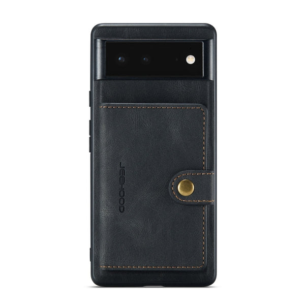 JEEHOOD Retro Magnetic Detachable Wallet Case Google Pixel