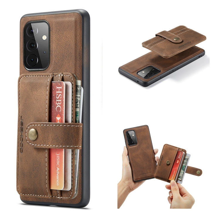 JEEHOOD RFID Blocking Anti-Theft Wallet Case Samsung A52 4G / 5G