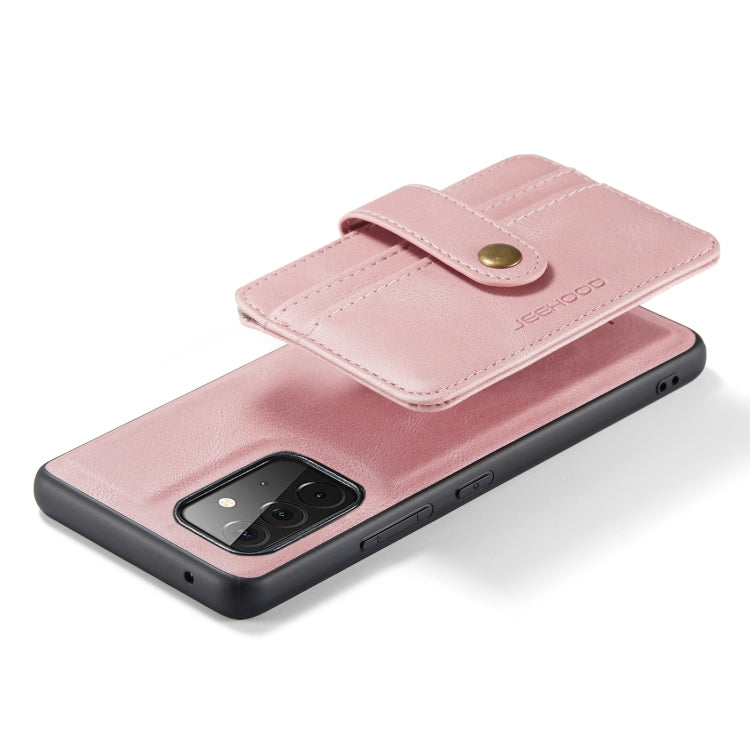 JEEHOOD RFID Blocking Anti-Theft Wallet Case Samsung A72 4G / 5G