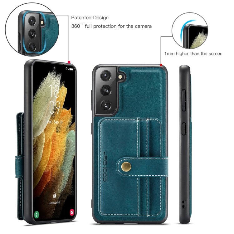 JEEHOOD RFID Blocking Anti-Theft Wallet Case Samsung S21+