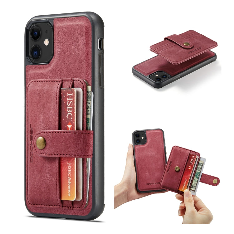 JEEHOOD RFID Blocking Anti-Theft Wallet Case iPhone 11