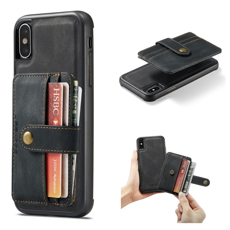 JEEHOOD RFID Blocking Anti-Theft Wallet Case iPhone X / XS